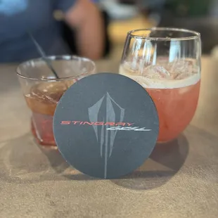 Pink Corvette &amp; Elkhart Blue Old Fashion