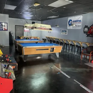 Pool tables &amp; darts