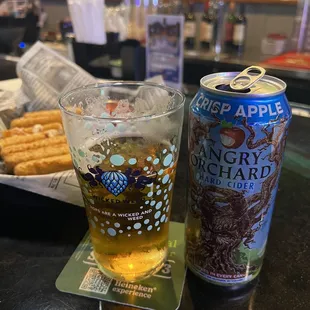 Angry orchard in cans