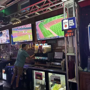 The bar