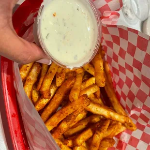Cajun fries
