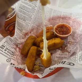 Mozzarella sticks