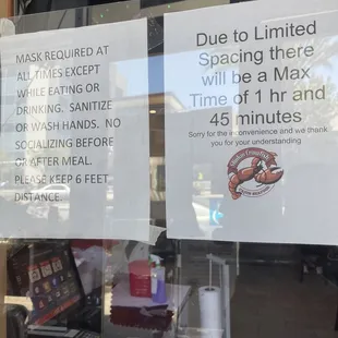 New rules for time per party.
