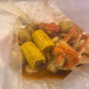 Got the sea food boil it was  lit