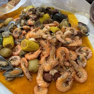 oysters and mussels, food