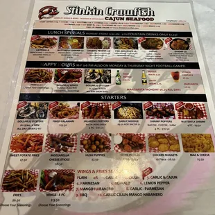 Front Menu
