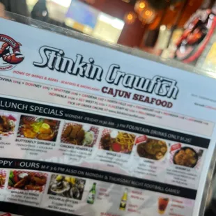 menu, sushi and sashimi