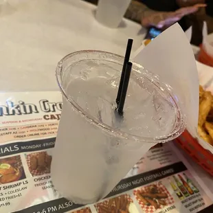 Five dollar margarita Monday