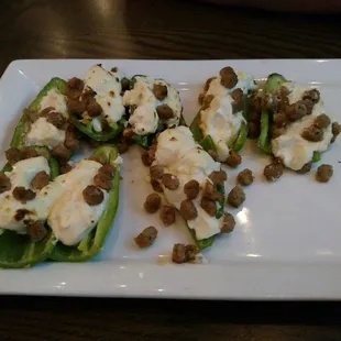 Sausage Stuffed Jalapenos