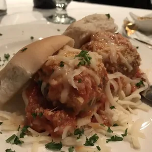 Meatball slider appetizer
