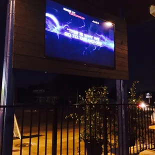 Outdoor hd TV