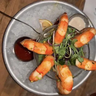 Tiger shrimp cocktail