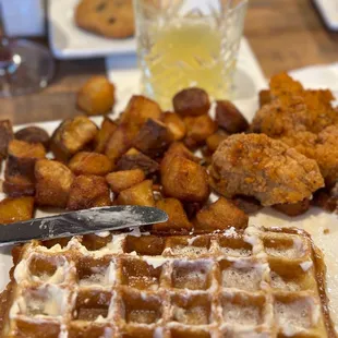Chicken and Waffles