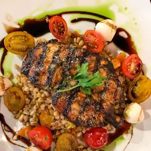 Grilled Chicken Caprese