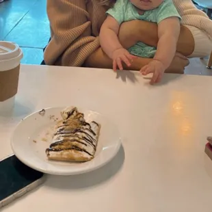 Latte, s&apos;mores pop tart