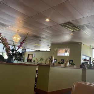 Inside of restaurant