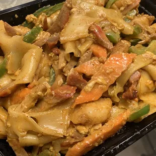 The Singapore Ho Fun noodles