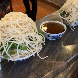 Mongolian BBQ with Medium Spicy sauce