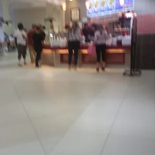 the inside of a restaurant