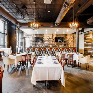 Interior: Private event space for parties, celebrations, etc.