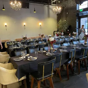 Private event area downstairs