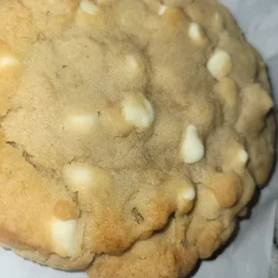 White chocolate chip cookie 4.75/5 each