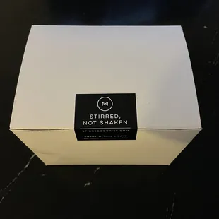 Cookies come with a safety seal, ordered via Doordash