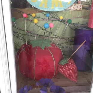 A sweet window display