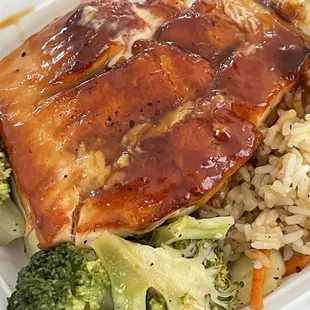 Teriyaki Salmon.