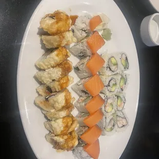 food, sushi, sashimi, sushi and sashimi