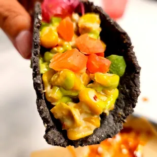 Smoked Creamed Corn Taco!