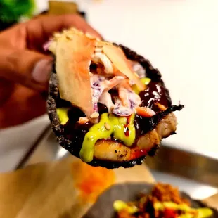 Signature Smoked Pork Belly Taco!!