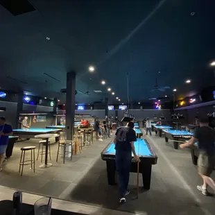 billiards and pool tables