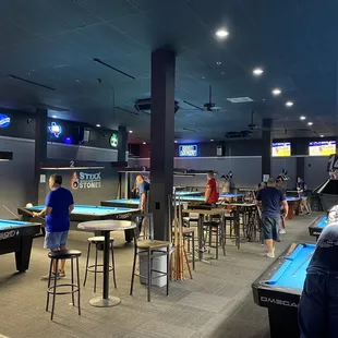 billiards and pool tables