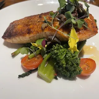 Maple Rubbed Salmon*