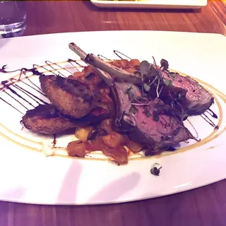 Roasted Lamb Rack*