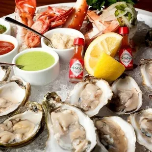 mussels, oysters and mussels, food, oysters, shellfish