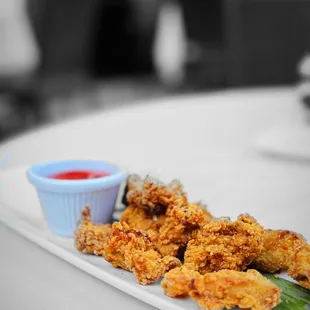 popcorn chicken | @whaevaeats