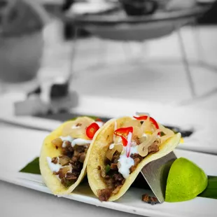 japanese A5 wagyu tacos | @whaevaeats