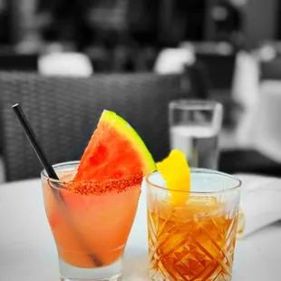 award winning spiced watermelon and not your daddy&apos;s old fashion | @whaevaeats