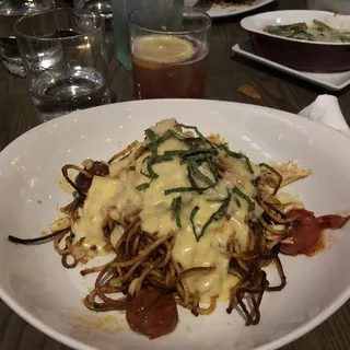 Crab Fried Spaghetti