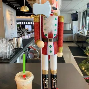 The halls are decked for Christmas