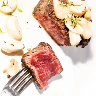 steak, food