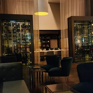 Lounge area in the bar