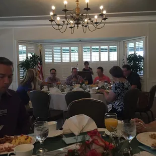 Meeting w eakc. Kathy running the show. Love her. She keeps us all in line.