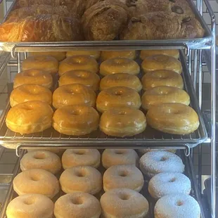 Jalapeño cheese savory croissants and donuts