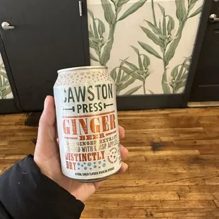 Asked for a ginger ale and got this fancy and tasty ginger beer!