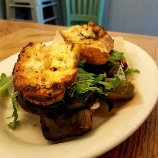 Roasted Eggplant Sandwich