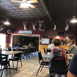 View of dining area