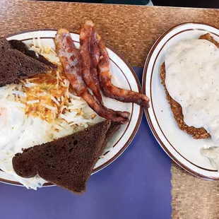 Country Fried Steak breakfast